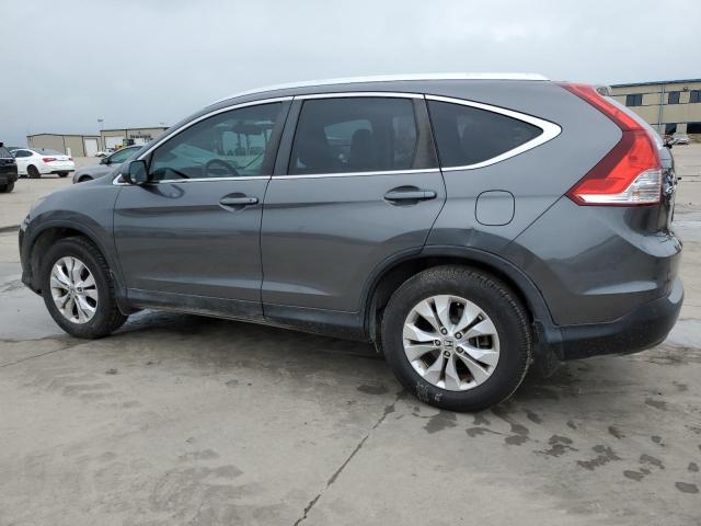 2HKRM3H76EH541840 - 2014 HONDA CR-V EXL GRAY photo 2