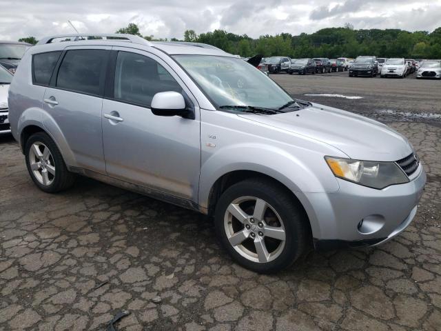 JA4MT41X68Z007855 - 2008 MITSUBISHI OUTLANDER XLS SILVER photo 4