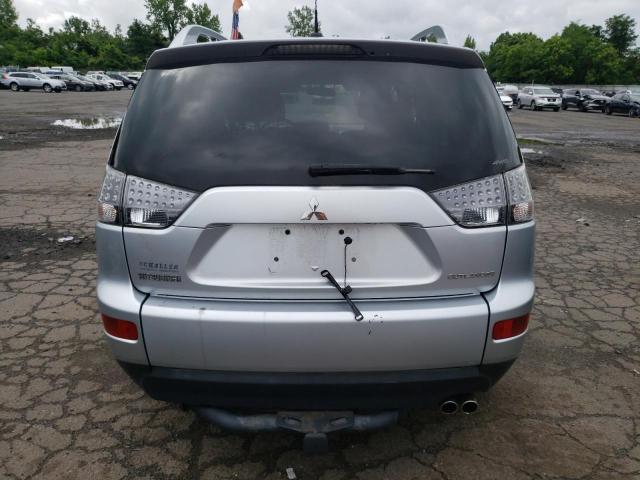 JA4MT41X68Z007855 - 2008 MITSUBISHI OUTLANDER XLS SILVER photo 6