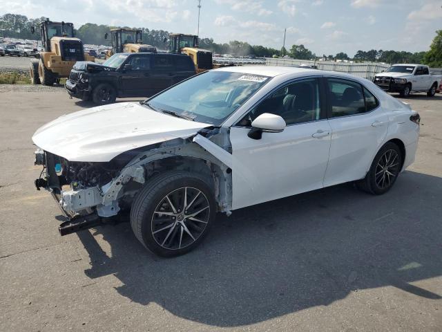 4T1T11AK3PU724389 - 2023 TOYOTA CAMRY SE NIGHT SHADE WHITE photo 1