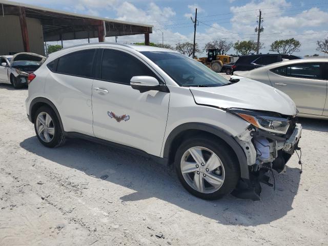 3CZRU5H58KM718219 - 2019 HONDA HR-V EX WHITE photo 4