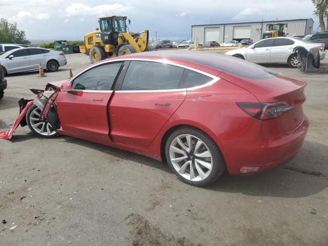 5YJ3E1EA1JF024428 - 2018 TESLA MODEL 3 წითელი ფოტო 2