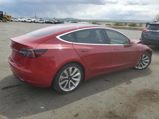 5YJ3E1EA1JF024428 - 2018 TESLA MODEL 3 წითელი ფოტო 3