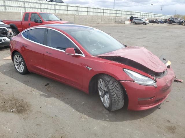 5YJ3E1EA1JF024428 - 2018 TESLA MODEL 3 წითელი ფოტო 4