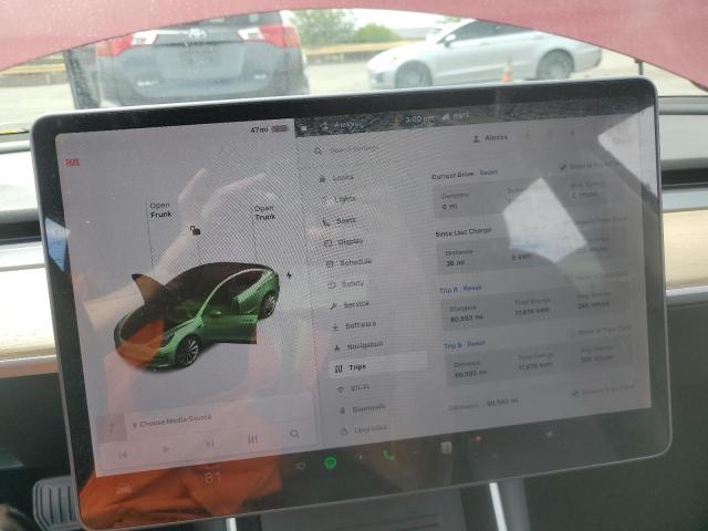 5YJ3E1EA1JF024428 - 2018 TESLA MODEL 3 წითელი ფოტო 9