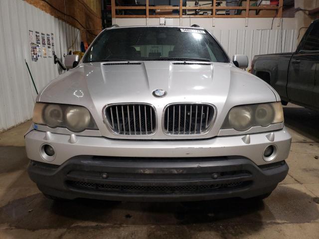 5UXFB33512LH31648 - 2002 BMW X5 4.4I SILVER photo 5