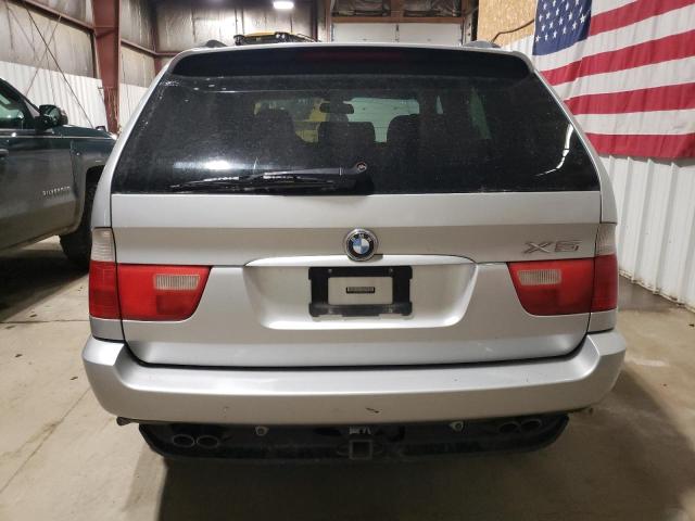 5UXFB33512LH31648 - 2002 BMW X5 4.4I SILVER photo 6