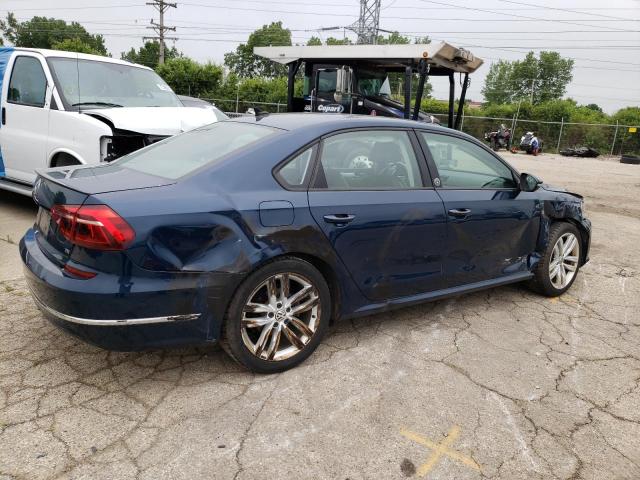 1VWLA7A38KC001102 - 2019 VOLKSWAGEN PASSAT WOLFSBURG BLUE photo 3
