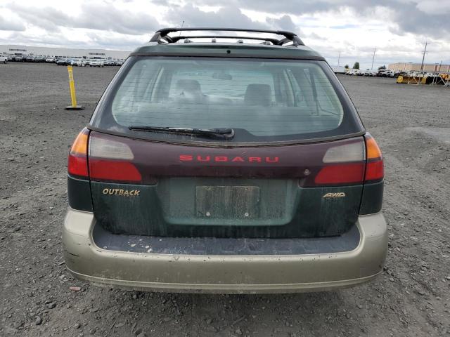 4S3BH675XY6624063 - 2000 SUBARU LEGACY OUTBACK AWP 绿色 照片 6