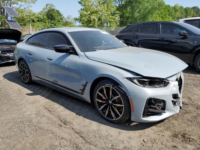 WBA13AW07RFS10577 - 2024 BMW M440XI GRAN COUPE SILVER photo 4