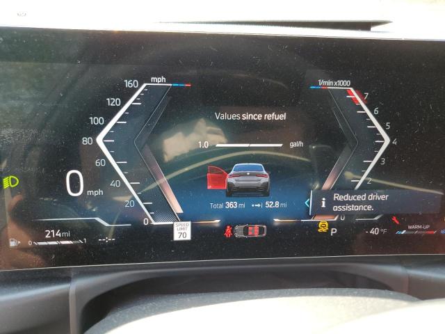 WBA13AW07RFS10577 - 2024 BMW M440XI GRAN COUPE SILVER photo 9