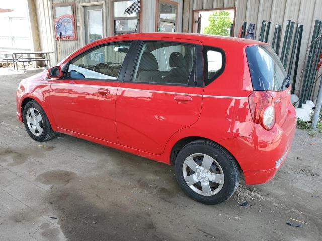 KL1TD6DE5BB138125 - 2011 CHEVROLET AVEO LS RED photo 2