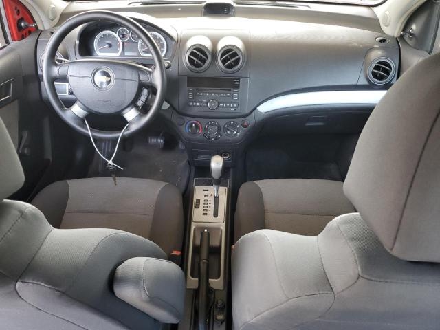 KL1TD6DE5BB138125 - 2011 CHEVROLET AVEO LS RED photo 8