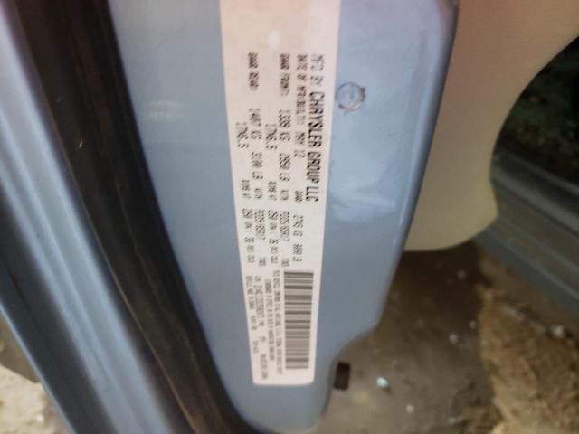 2C4RC1CG5CR362073 - 2012 CHRYSLER TOWN & COU TOURING L GRAY photo 13