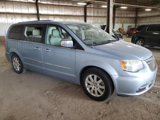 2C4RC1CG5CR362073 - 2012 CHRYSLER TOWN & COU TOURING L GRAY photo 4