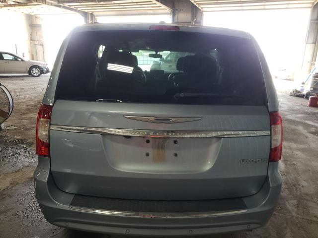 2C4RC1CG5CR362073 - 2012 CHRYSLER TOWN & COU TOURING L GRAY photo 6