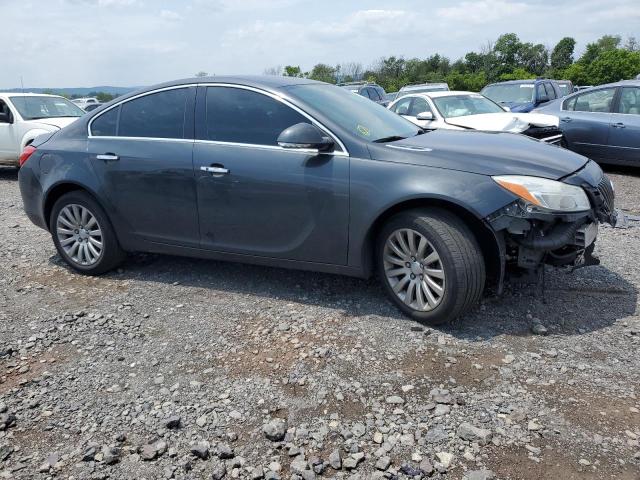 2G4GS5EV1C9213233 - 2012 BUICK REGAL PREMIUM GRAY photo 4