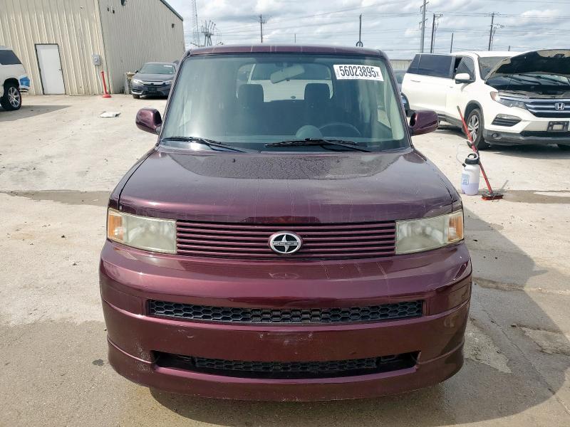 JTLKT324364031573 - 2006 TOYOTA SCION XB MAROON photo 5
