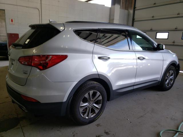 5XYZUDLBXDG106312 - 2013 HYUNDAI SANTA FE S SILVER photo 3