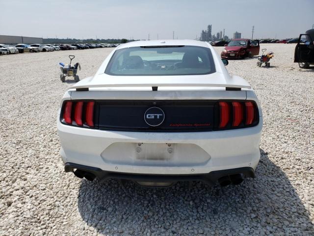 1FA6P8CF1K5106117 - 2019 FORD MUSTANG GT WHITE photo 6