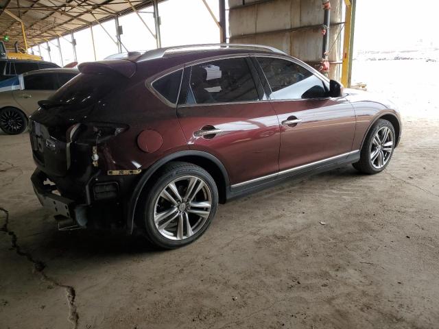 JN1AJ0HP9BM801804 - 2011 INFINITI EX35 BASE 勃艮第红 照片 3