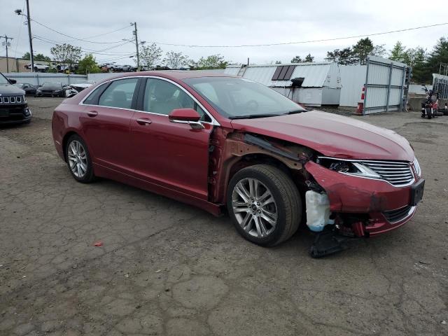 3LN6L2J95GR604899 - 2016 LINCOLN MKZ RED photo 4