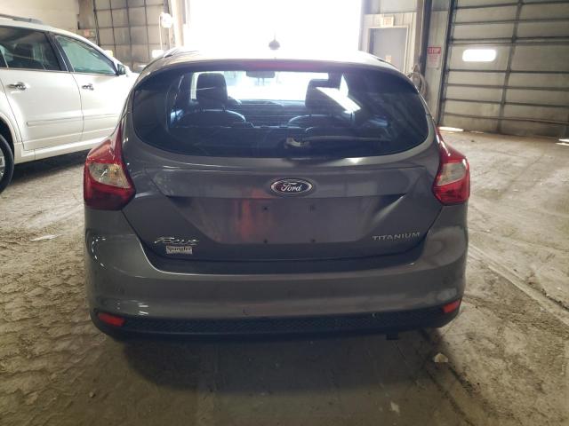 1FAHP3N29CL194983 - 2012 FORD FOCUS TITANIUM GRAY photo 6