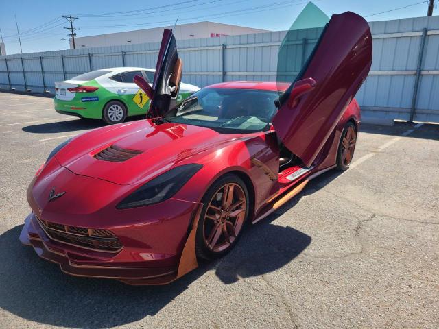 1G1YK2D75E5102333 - 2014 CHEVROLET CORVETTE STINGRAY Z51 2LT TWO TONE photo 2