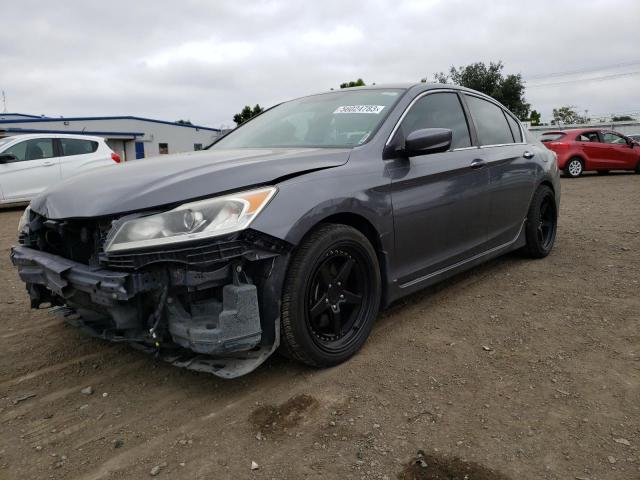 1HGCR2F53HA056510 - 2017 HONDA ACCORD SPORT GRAY photo 1