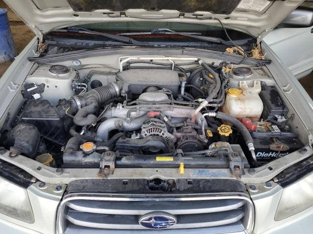 JF1SG65605G708936 - 2005 SUBARU FORESTER 2.5XS Кремовый фото 12