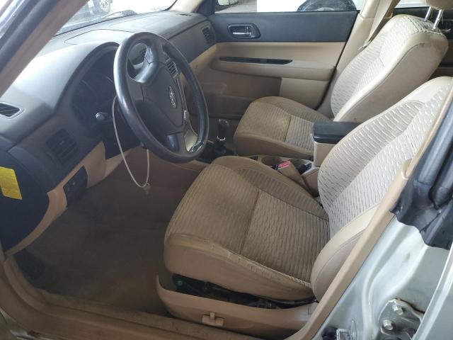 JF1SG65605G708936 - 2005 SUBARU FORESTER 2.5XS Кремовый фото 7