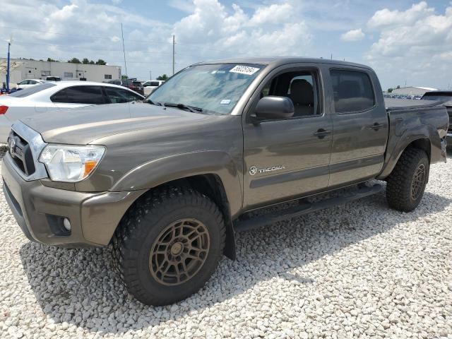 3TMJU4GN5EM157707 - 2014 TOYOTA TACOMA DOUBLE CAB PRERUNNER BROWN photo 1