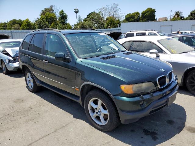 WBAFA53581LM81513 - 2001 BMW X5 3.0I GREEN photo 4