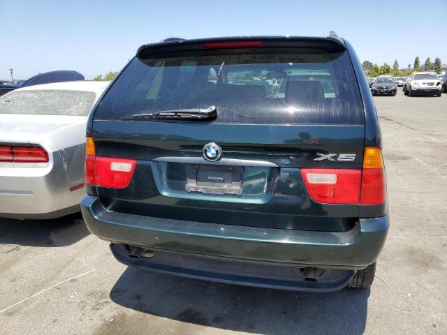 WBAFA53581LM81513 - 2001 BMW X5 3.0I GREEN photo 6