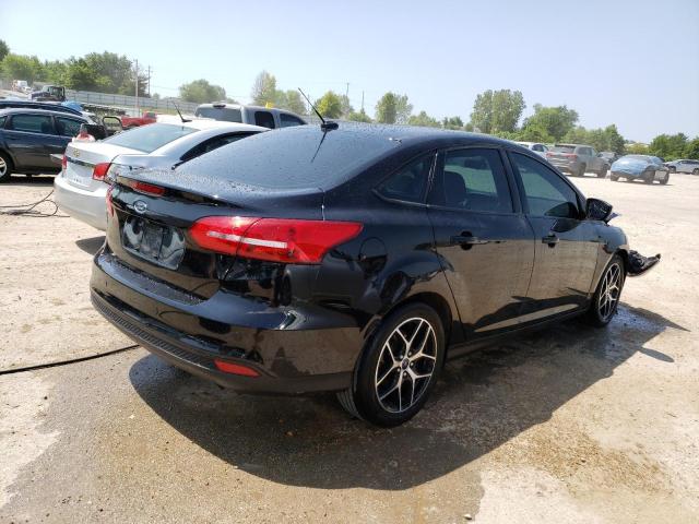 1FADP3H22HL277088 - 2017 FORD FOCUS SEL BLACK photo 3