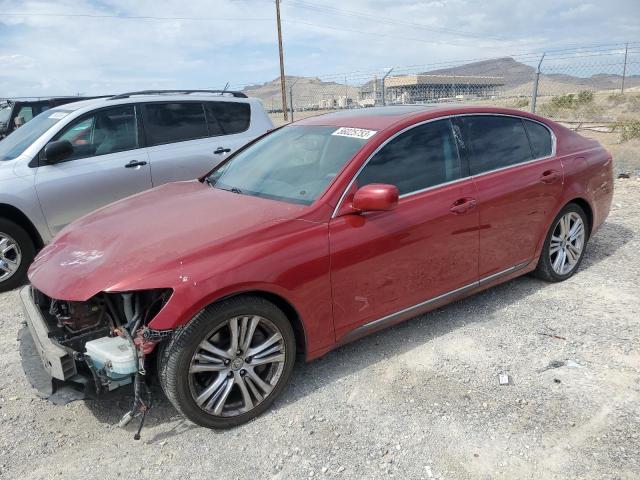 JTHBC96SX75003836 - 2007 LEXUS GS 450H RED photo 1