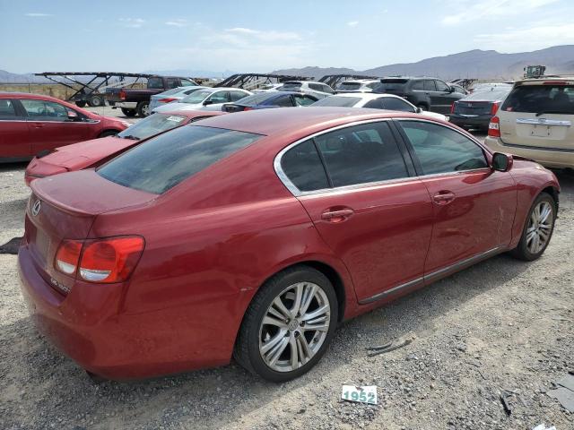 JTHBC96SX75003836 - 2007 LEXUS GS 450H RED photo 3