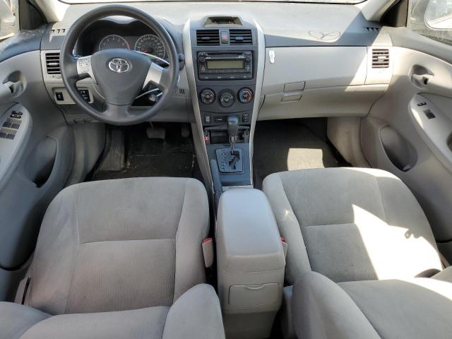 2T1BU4EEXDC005758 - 2013 TOYOTA COROLLA BASE SILVER photo 8