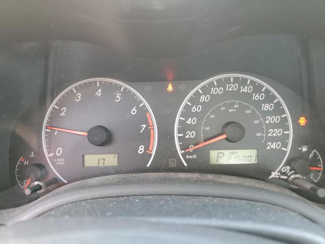 2T1BU4EEXDC005758 - 2013 TOYOTA COROLLA BASE SILVER photo 9