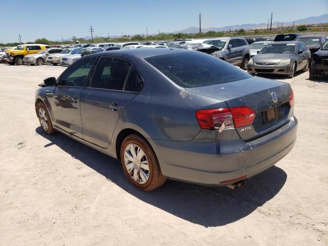 3VW2K7AJ8DM382149 - 2013 VOLKSWAGEN JETTA BASE فحمي صورة 2