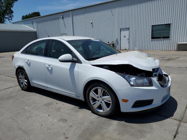 1G1P75SZ7E7190776 - 2014 CHEVROLET CRUZE WHITE photo 4