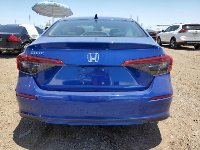 2HGFE2F25PH535624 - 2023 HONDA CIVIC LX BLUE photo 6