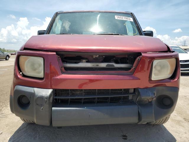 5J6YH18766L008706 - 2006 HONDA ELEMENT EX BURGUNDY photo 5