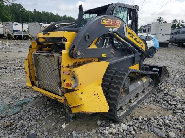 JAF0C332CLM482800 - 2020 NEWH SKIDLOADER YELLOW photo 4