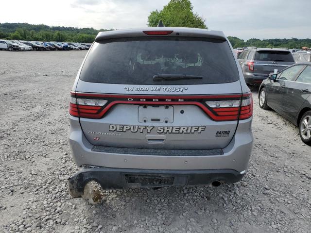 1C4SDJFTXLC369603 - 2020 DODGE DURANGO SSV SILVER photo 6