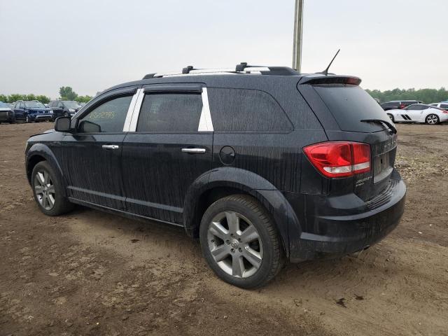 3D4PH9FG7BT512248 - 2011 DODGE JOURNEY LUX BLACK photo 2