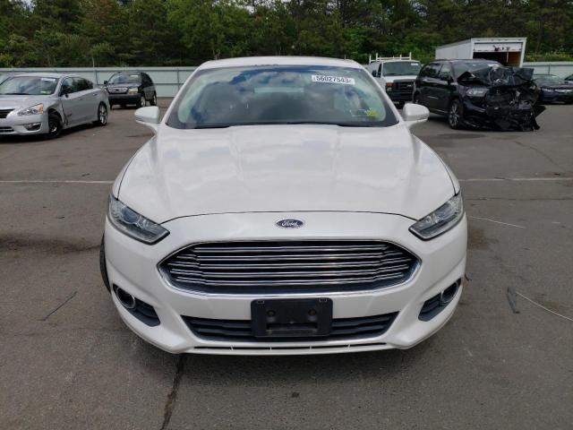 3FA6P0LU4DR173584 - 2013 FORD FUSION SE HYBRID WHITE photo 5