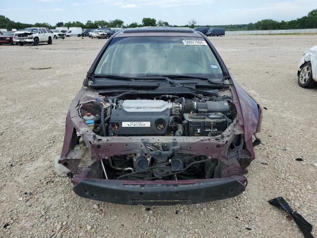 1HGCP3F81BA009490 - 2011 HONDA ACCORD EXL MAROON photo 5