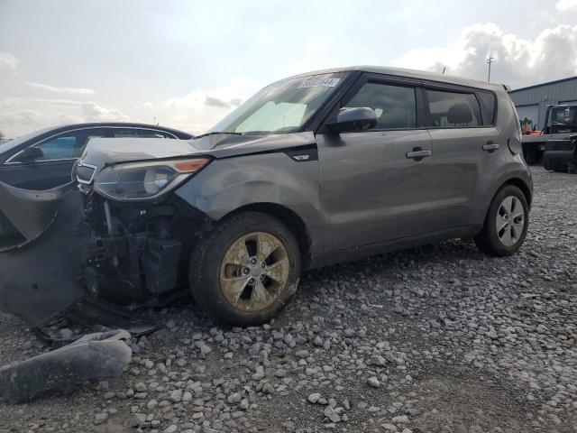 KNDJN2A22E7031606 - 2014 KIA SOUL GRAY photo 1