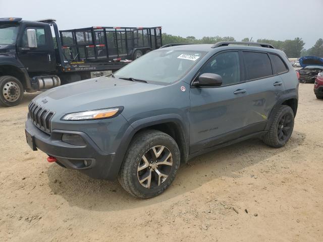 1C4PJMBS8EW159287 - 2014 JEEP CHEROKEE TRAILHAWK GRAY photo 1